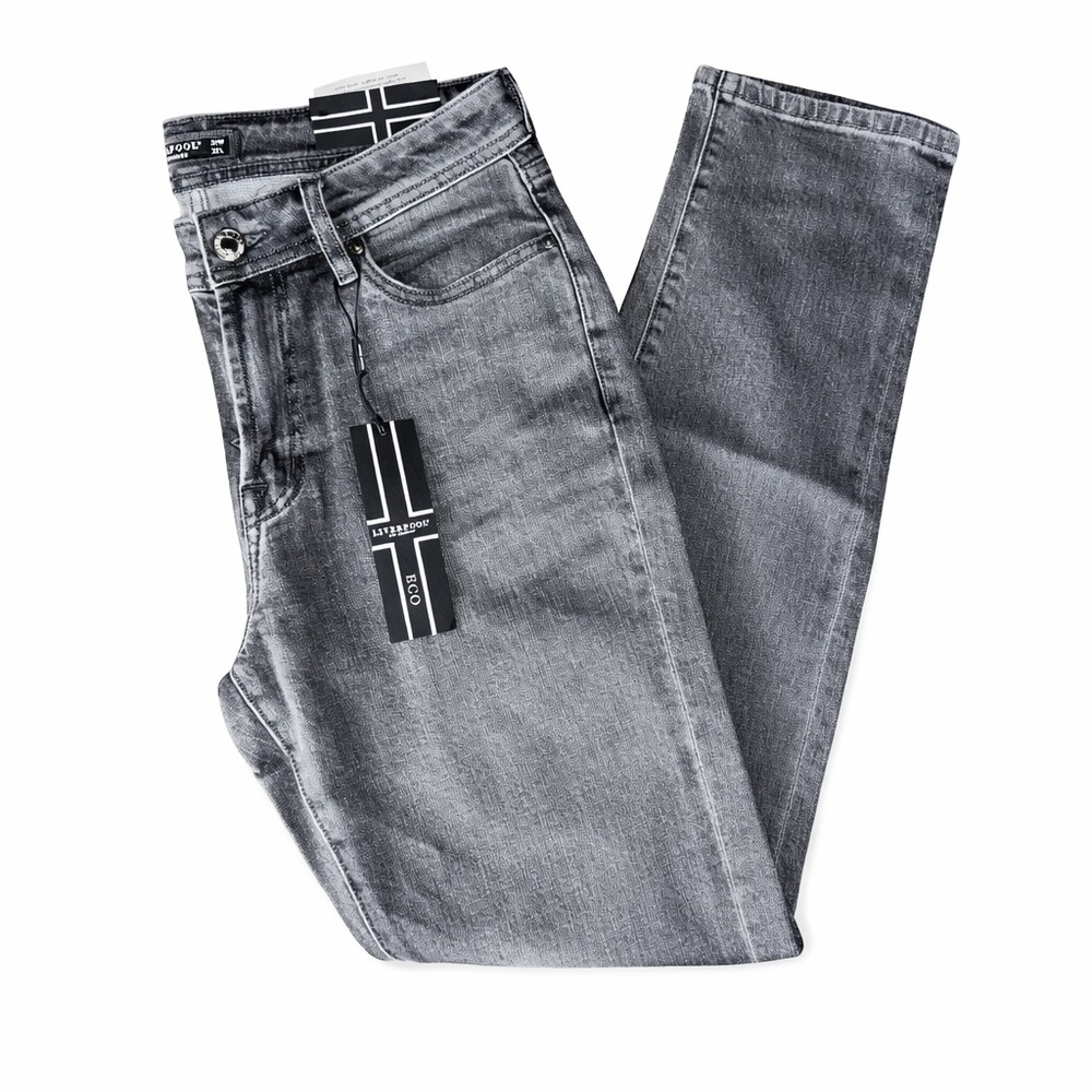 Liverpool Men's Gray Wash Jeans Brand New with Tags 30x32